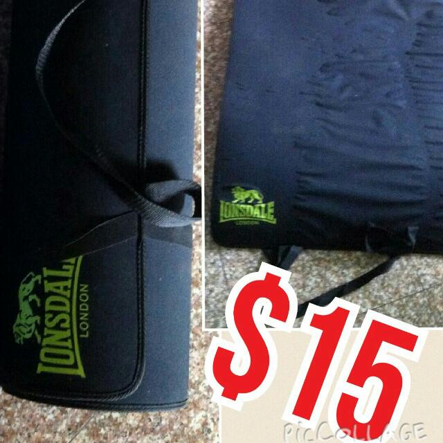 Reserved Til Thurs Lonsdale Yoga Mat With Carrier Sports Equipment Exercise Fitness Exercise Mats on Carousell
