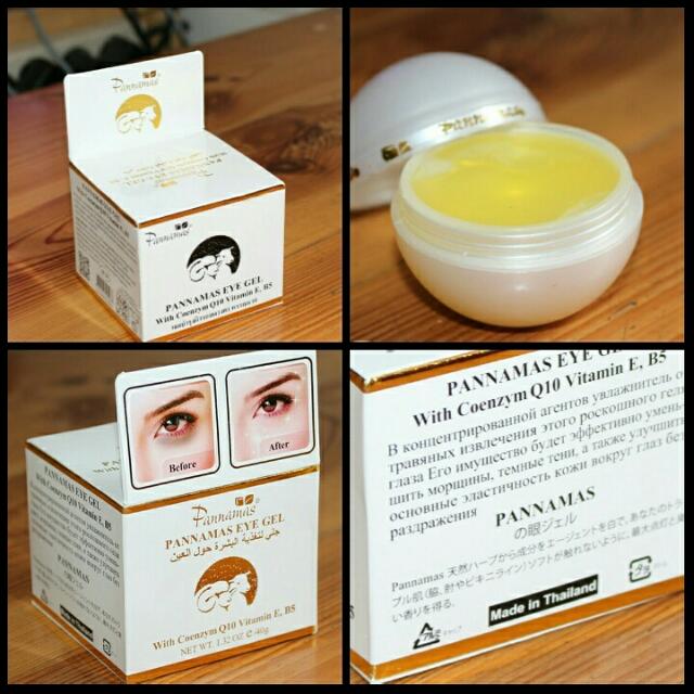 Pannamas Eye Gel Cream Original 100 Thailand Kesehatan Kecantikan Di Carousell
