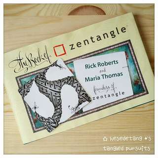 [ RESTOCKING ] The Book Of Zentangle By Rick Roberts & Maria Thomas