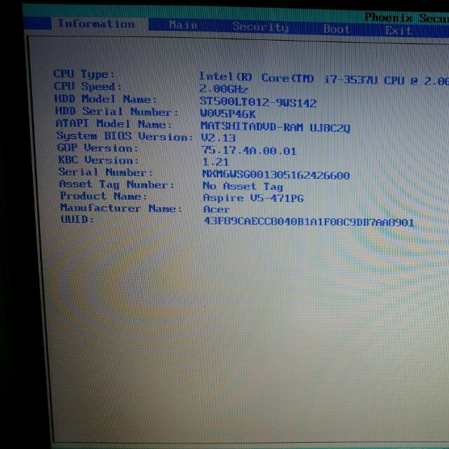Acer ASPIRE V5/Touch, Bulletin Board, Looking For on Carousell
