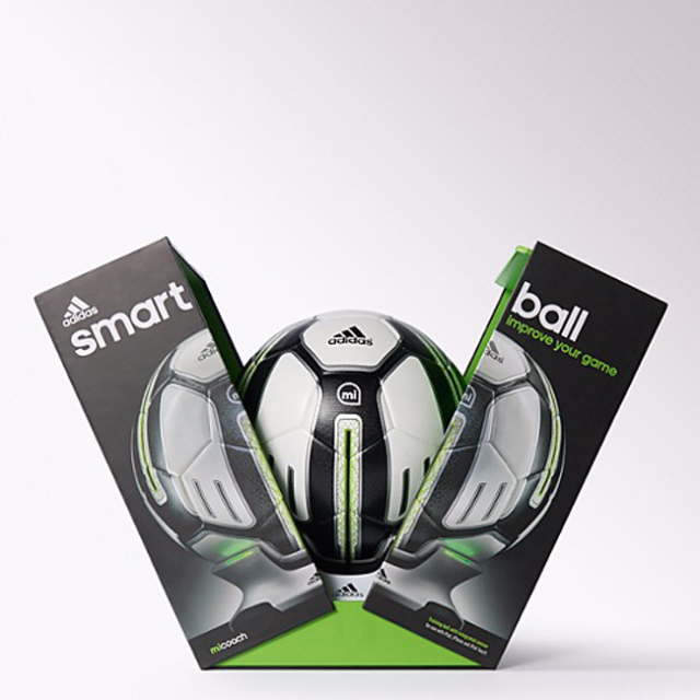 Adidas micoach Smart Ball, Sports Equipment, Sports u0026 Games, Racket u0026 Ball  Sports on Carousell