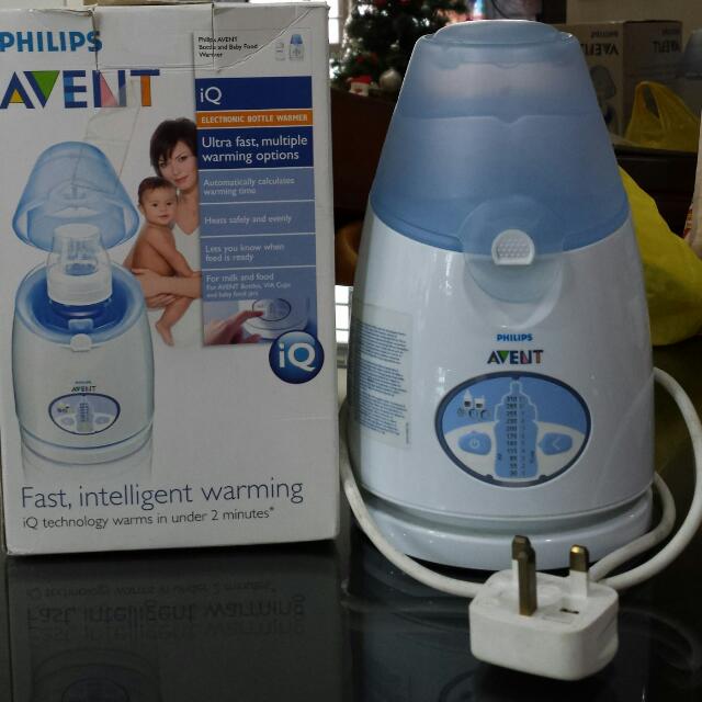 philips avent iq bottle warmer