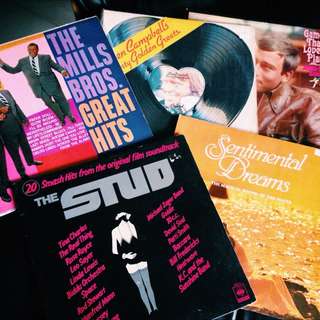 Lot of 10 Vinyl Record LP