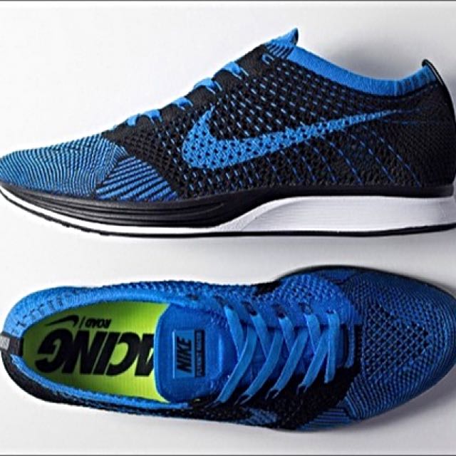 flyknit racer blue