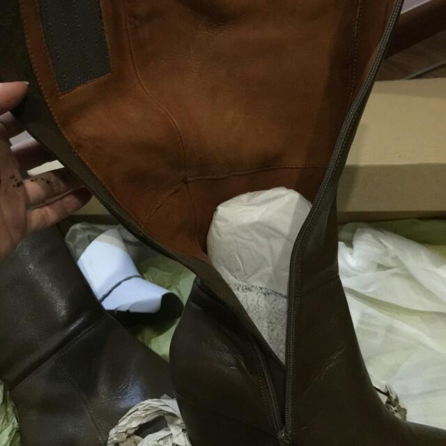 Gentle souls leather discount boots