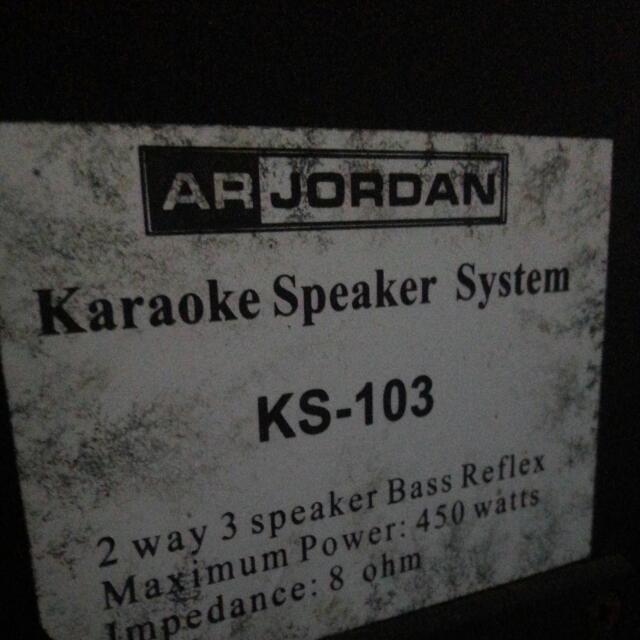 Jordan speakers Set, Audio, Soundbars, Speakers & Amplifiers on Carousell