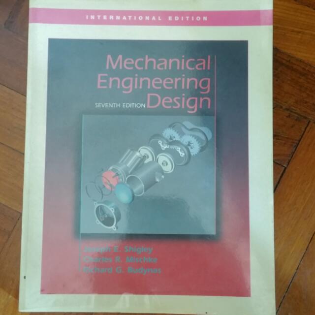 Mechanical Engineering Design (Seventh Edition), Joseph E. Shigley