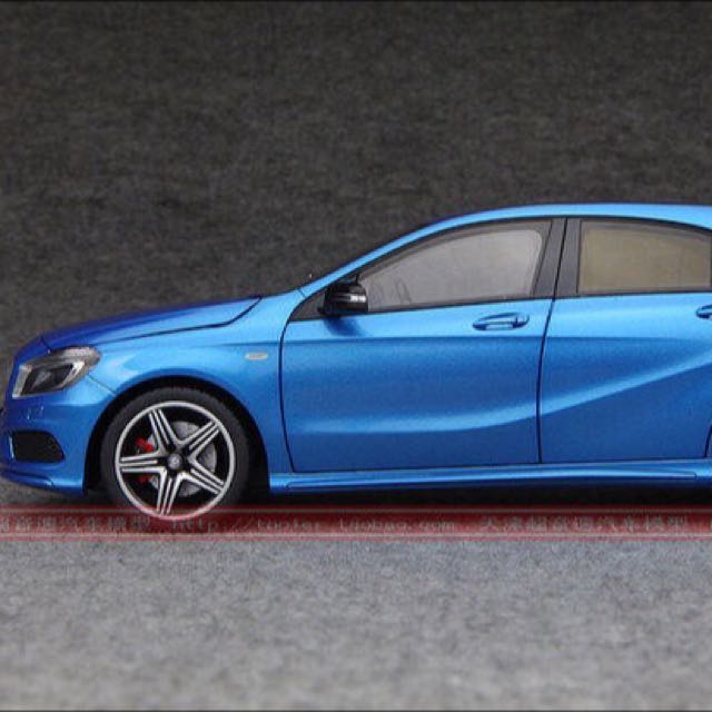 Miniature Norev Mercedes 250 SE Avec Caravane Hénon – Bleu Foncé, 1/43, En Boîte