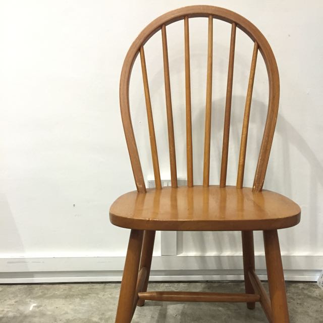 wooden chairs Classic Cafestyle, Furniture & Home Living, Furniture
