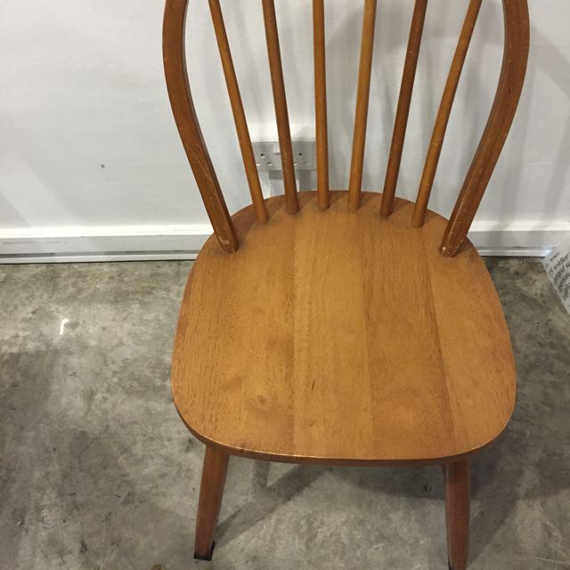 wooden chairs Classic Cafestyle, Furniture & Home Living, Furniture