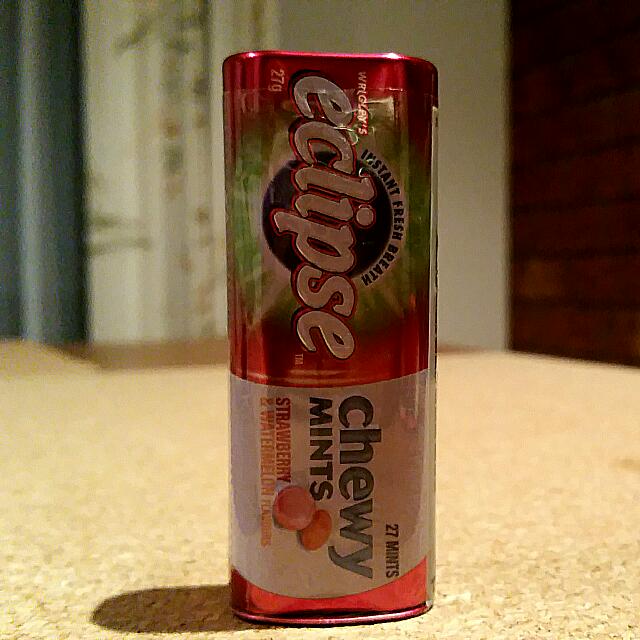 Eclipse Chewy Mints Strawberry & Watermelon Flavours Candy, Not