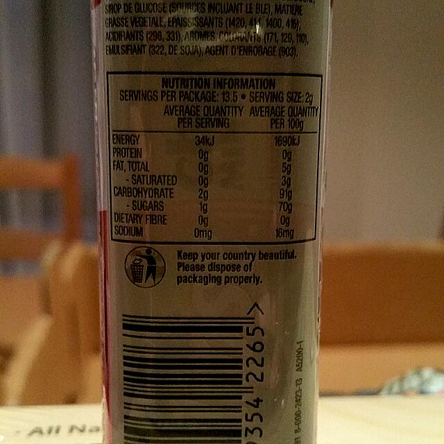 Eclipse Chewy Mints Strawberry & Watermelon Flavours Candy, Not