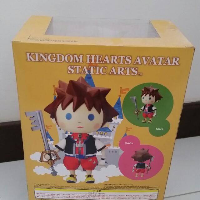 Kingdom Hearts Mobile Sora Avatar Static Arts Vinyl Figure