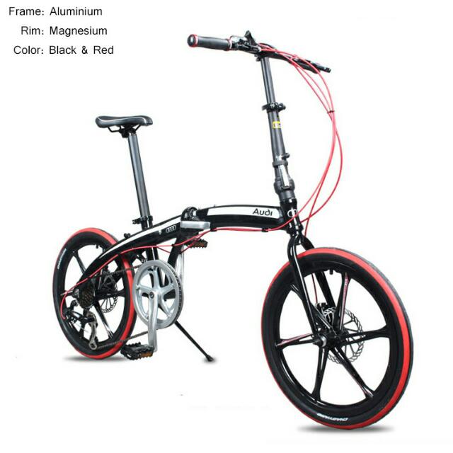Audi 20 inch foldable bike hotsell