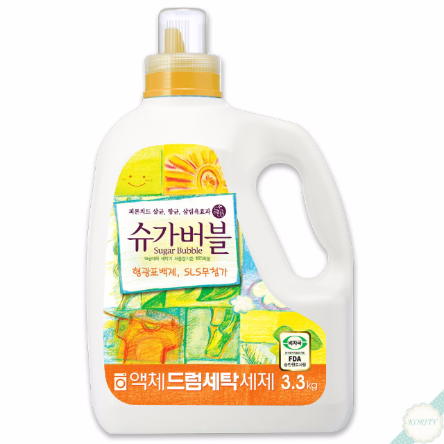 Sugar Bubble Concentrated Liquid Laundry Detergent for Front loader