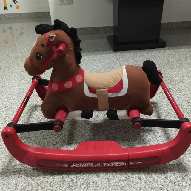 Radio flyer soft rock and bounce online pony with sound