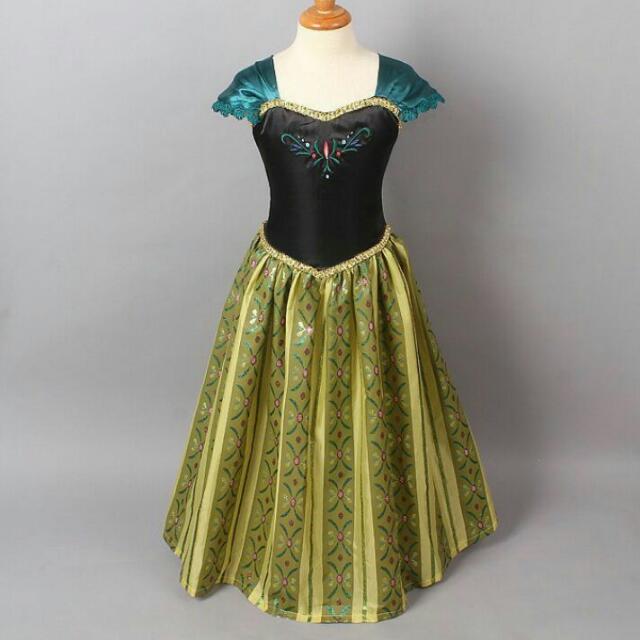 anna frozen ball gown