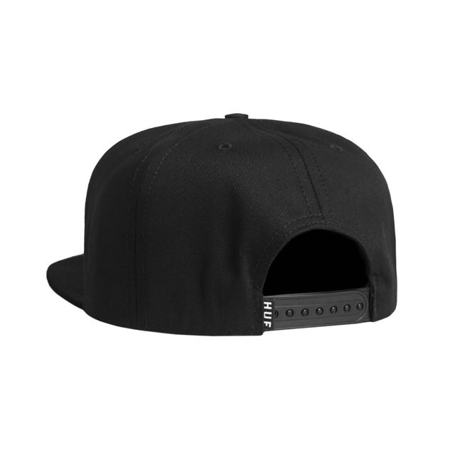 Huf box logo trucker hat white store