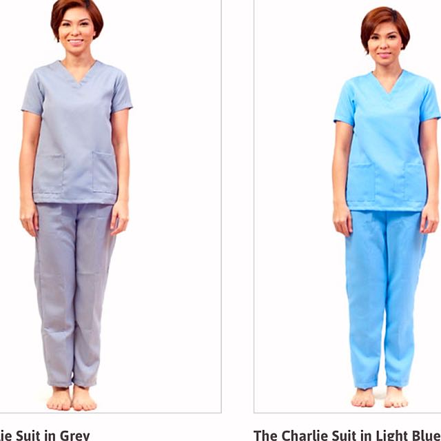 maid uniform/ Nurse Uniform/nanny / helper uniform/ scrub suit/, Women ...