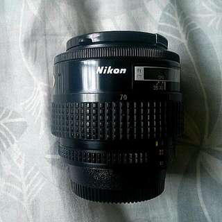 Nikon Lens: AF Nikkor 35-70mm 1:3.3-4.5