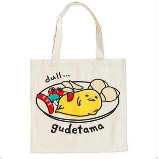 Authentic Sanrio Japan Gudetama Tote Bag