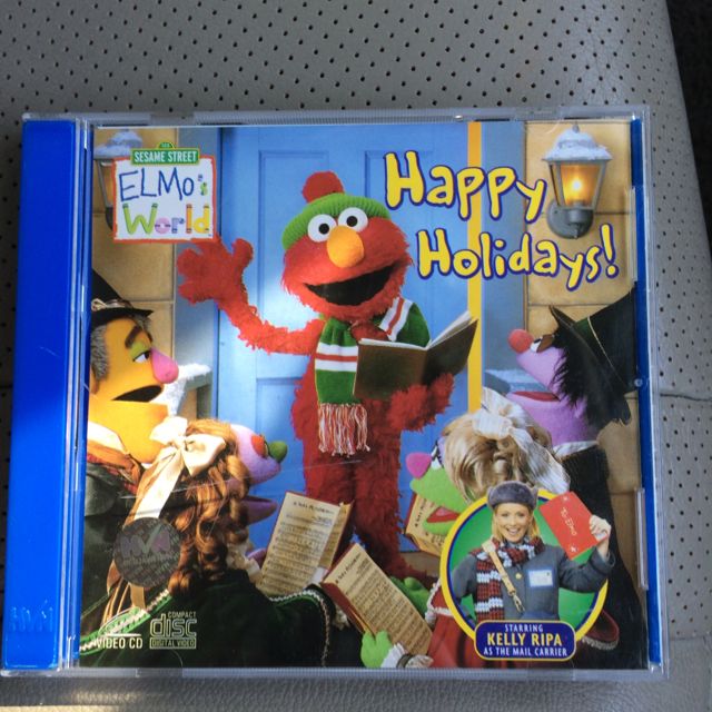 Genuine VCD Sesame Street Elmo's World Happy Holidays!, Hobbies & Toys ...