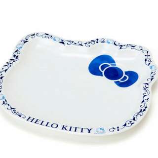 Authentic Sanrio Hello Kitty Plate Indigo