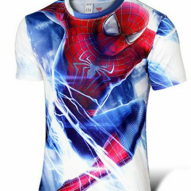 spiderman dri fit shirt