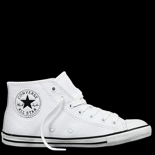 converse chuck taylor dainty white leather