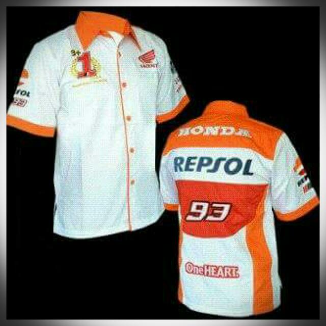 Marc Marquez Motogp Pit Crew Shirt Cars On Carousell
