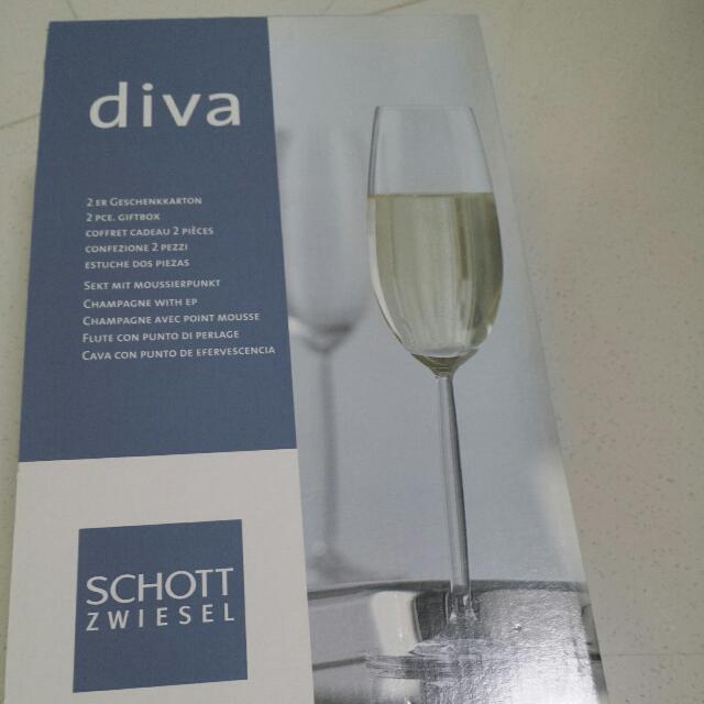 Schott Zwiesel Tritan Diva Champagne Flute Pair Furniture On Carousell Make sure this fits by entering your model number. schott zwiesel tritan diva champagne flute pair