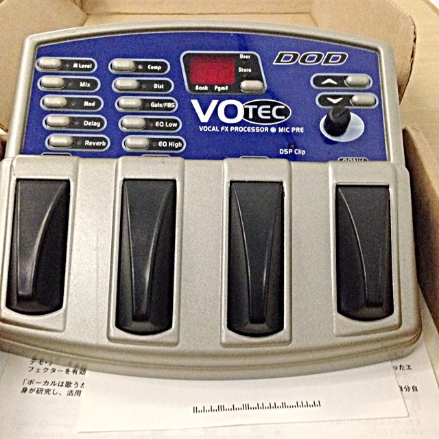 VOTEC Vocal FX Processor, Computers & Tech, Parts & Accessories, Networking on Carousell