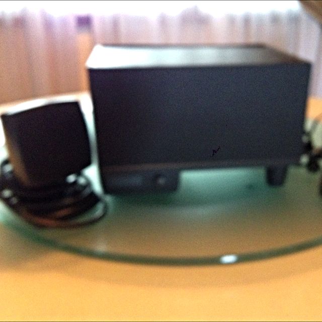 Altec lansing computer speaker system hotsell powered subwoofer