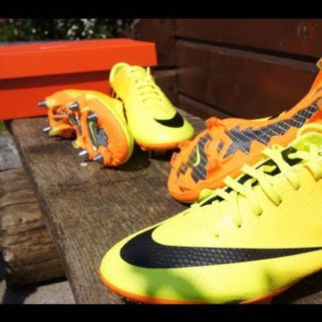 nike mercurial vapor 9 orange yellow