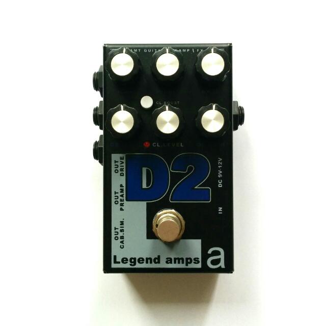 AMT Electronics D2 Preamp & Distortion pedal, Hobbies & Toys 