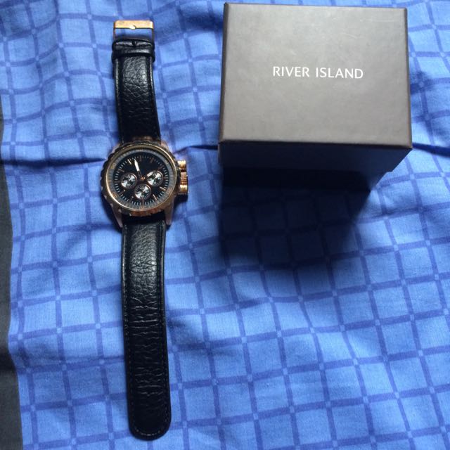 River island discount watches rose gold