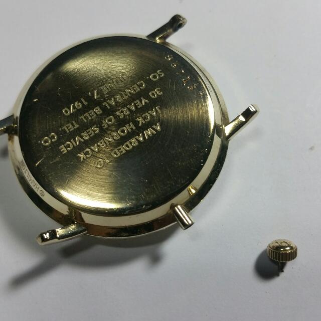 hamilton masterpiece 10k gold filled