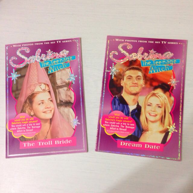 國外帶回青年魔法少女sabrina The Teenage Witch 英語圖片小說 圖書在旋轉拍賣