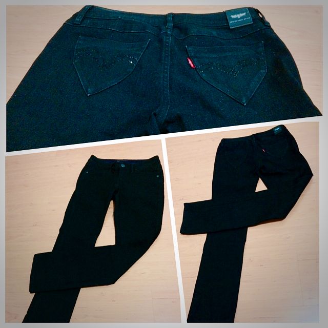 levi's glitter jeans