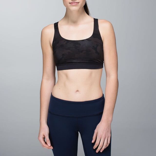 lululemon camo bra