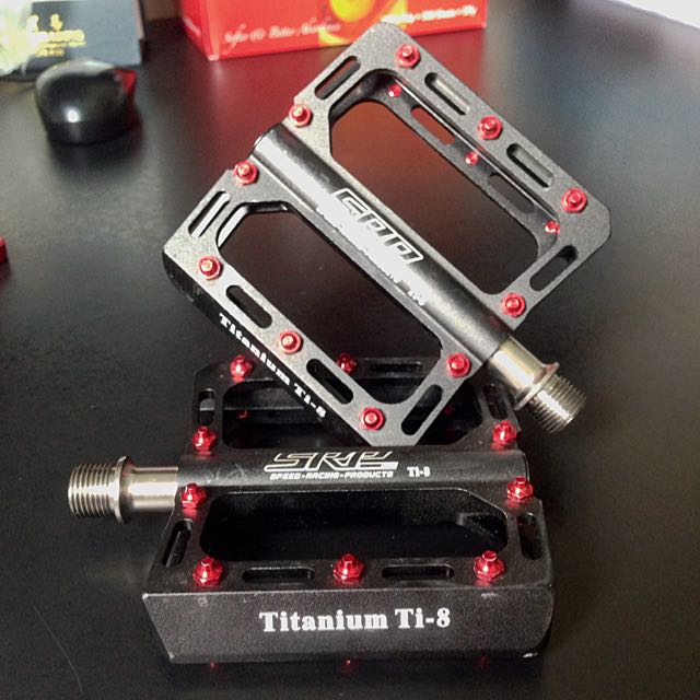 titanium pedals mtb