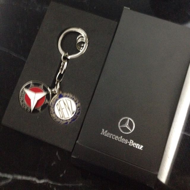 Genuine mercedes key ring sale