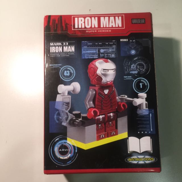 lego iron man mark 33