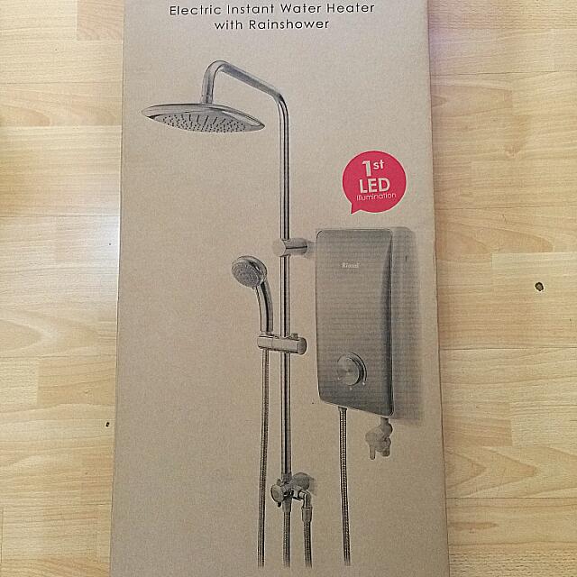 Rinnai LED Rain Shower, Furniture u0026 Home Living, Bathroom u0026 Kitchen  Fixtures on Carousell