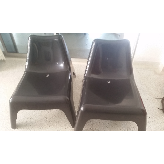 Set Of 2 Ikea Plastic Chairs Furniture And Home Living Furniture