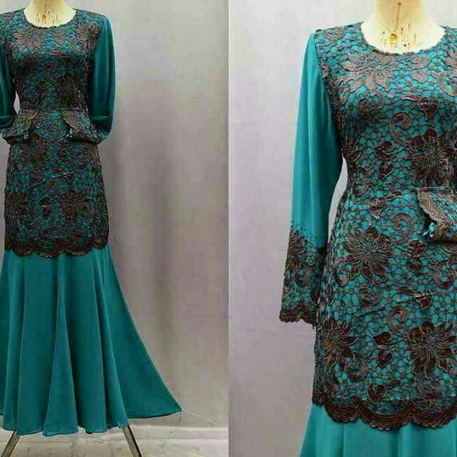 Baju kurung sesuai berbadan gemuk baju kurung moden prade 