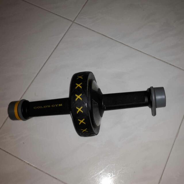 Gold's gym ab roller clearance