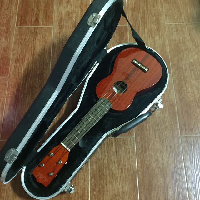 Aria AU-120 Soprano Mahogany Ukulele with hard traveling case, Hobbies   Toys, Music  Media, Music Accessories on Carousell