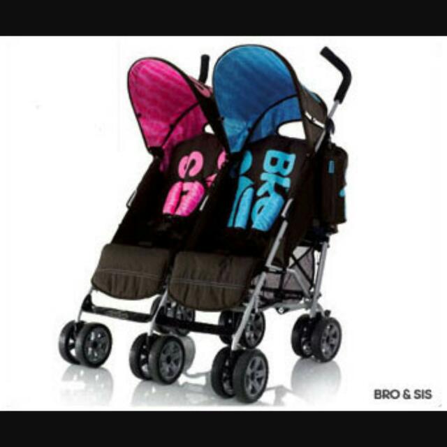 Bro and hot sale sis pram