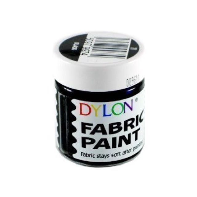 Dylon Black Fabric Paint, Design & Craft on Carousell
